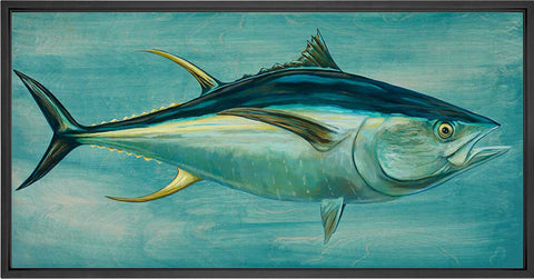 Yellow Fin Canvas Print | Coastal Decor | Wall Art