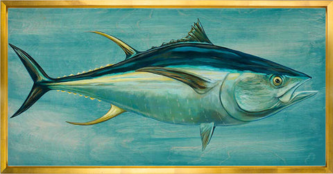 Yellow Fin Canvas Print | Coastal Decor | Wall Art