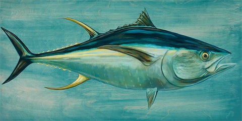 Yellow Fin Canvas Print | Coastal Decor | Wall Art
