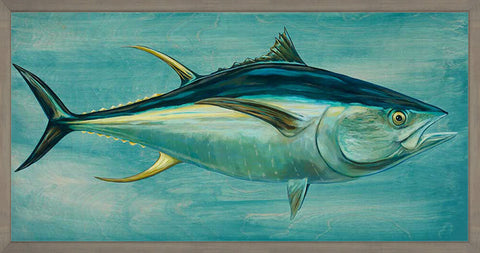 Yellow Fin Canvas Print | Coastal Decor | Wall Art