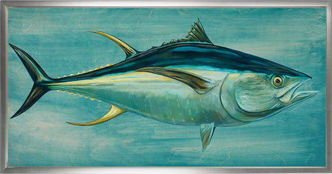Yellow Fin Canvas Print | Coastal Decor | Wall Art
