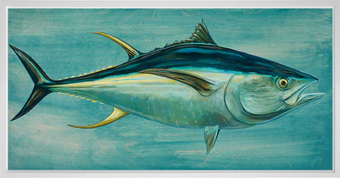 Yellow Fin Canvas Print | Coastal Decor | Wall Art