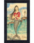 A Sailor's Valentine Mermaid Framed Print | Island Decor | Wall Art