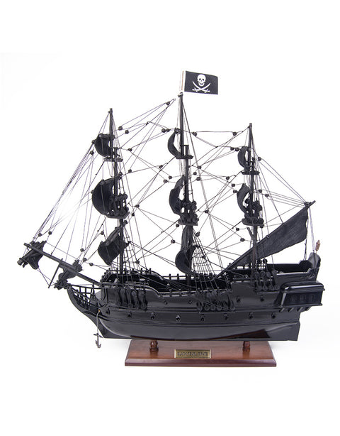 Black Pearl Pirate Ship Model | Nautical Decor | Home Accessories