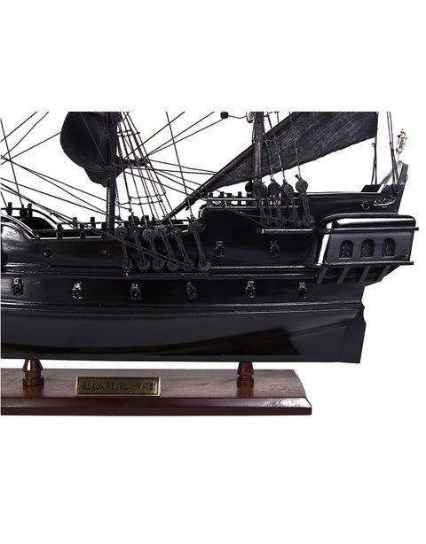 Black Pearl Pirate Ship Model | Nautical Decor | Home Accessories