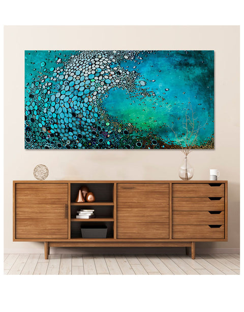 Crashing Down Canvas Print | Coastal Decor | Wall Art