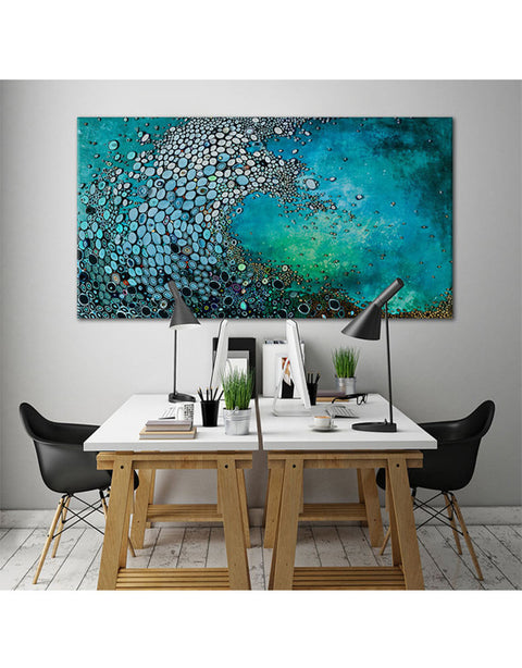 Crashing Down Canvas Print | Coastal Decor | Wall Art