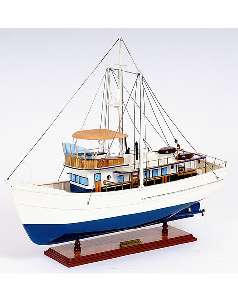 Dickie Walker Model Fishing Boat | Nautical Decor | Home Accessories