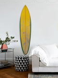 Distressed and Rustic Surfboard Wood Panel | Island Decor | Wall Art