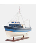 La Confiance Model Fishing Boat | Nautical Decor | Home Accessories