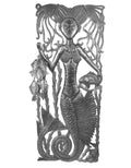 Mermaid's Catch Metal Wall Art | Island Decor | Outdoor