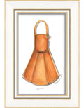 Orange Flipper Framed Print | Coastal Decor | Wall Art