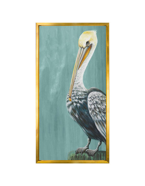 Pelican Landing Canvas Print | Coastal Decor | Wall Art