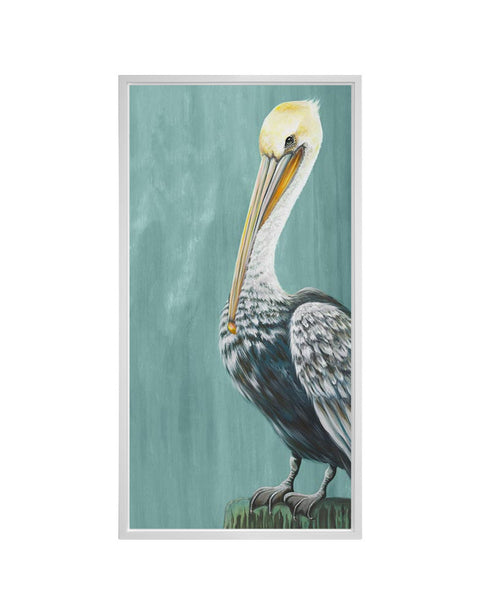 Pelican Landing Canvas Print | Coastal Decor | Wall Art