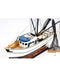 Shrimp Boat Model Fishing Boat | Nautical Decor | Home Accessories