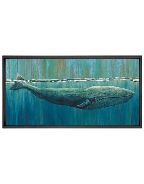 Sun Bathing Beauty Canvas Print | Nautical Decor | Wall Art