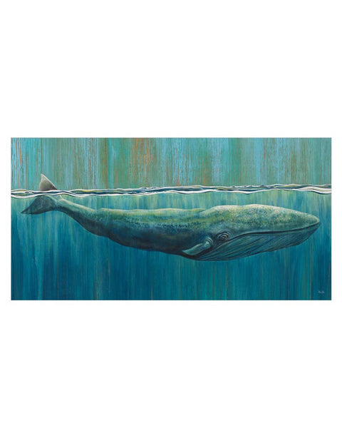 Sun Bathing Beauty Canvas Print | Nautical Decor | Wall Art