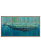 Sun Bathing Beauty Canvas Print | Nautical Decor | Wall Art