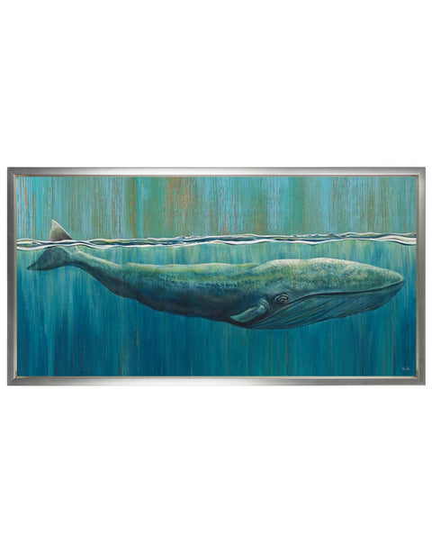 Sun Bathing Beauty Canvas Print | Nautical Decor | Wall Art