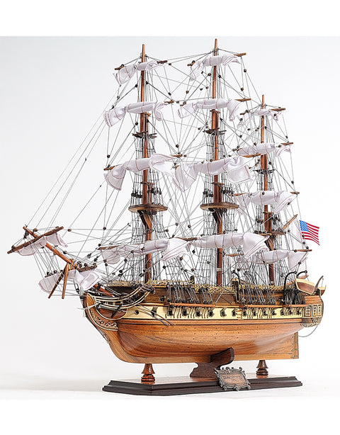 USS Constitution Medium Admiral Line Ship Model - Nautical Decor - Home Accessories