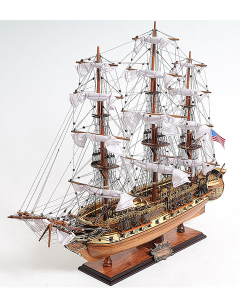 USS Constitution Medium Admiral Line Ship Model - Nautical Decor - Home Accessories