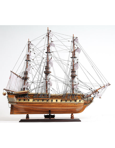 USS Constitution Medium Admiral Line Ship Model - Nautical Decor - Home Accessories