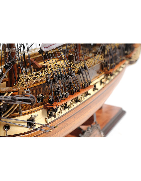 USS Constitution Medium Admiral Line Ship Model - Nautical Decor - Home Accessories