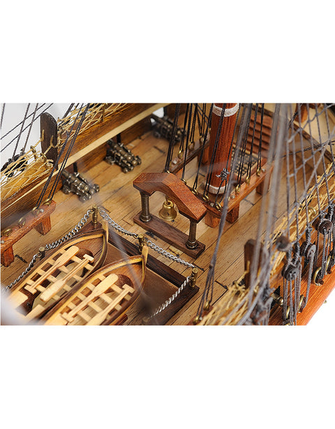 USS Constitution Medium Admiral Line Ship Model - Nautical Decor - Home Accessories