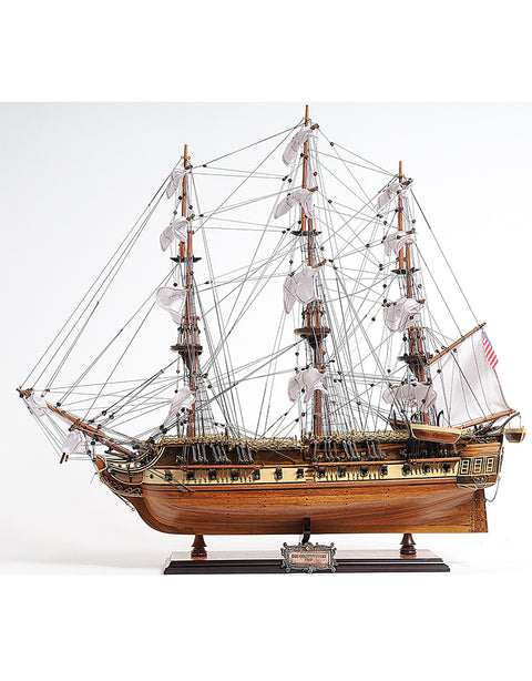 USS Constitution Medium Admiral Line Ship Model - Nautical Decor - Home Accessories